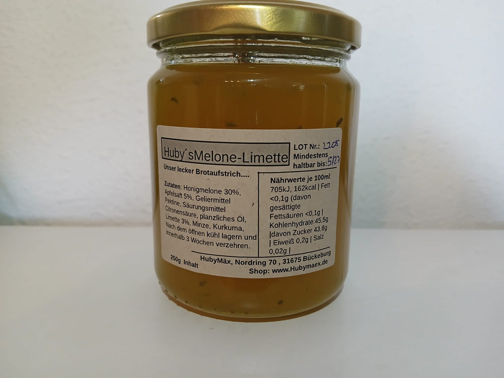 Huby's Melone-Limette Aufstrich