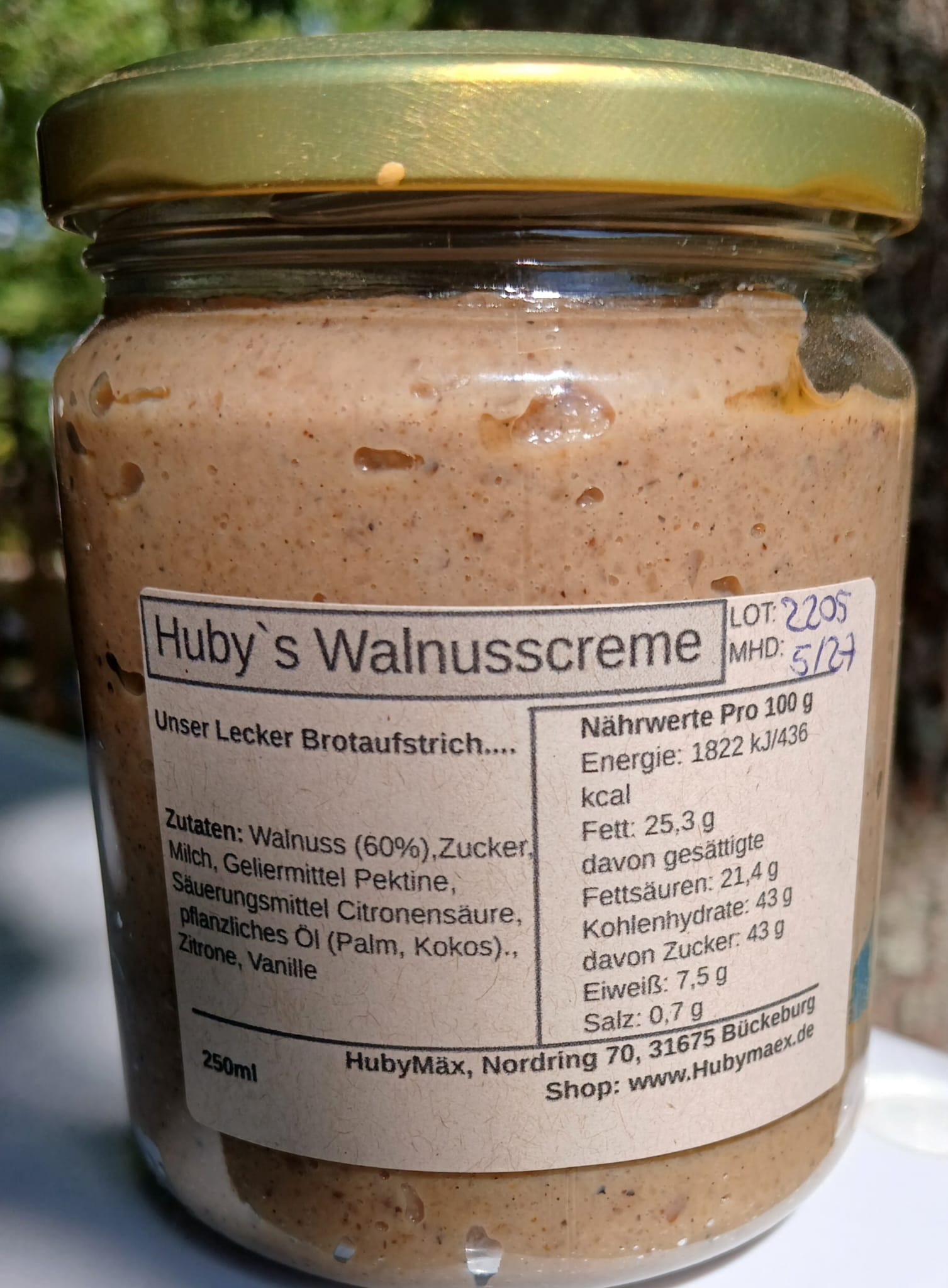 Walnuss Aufstrich