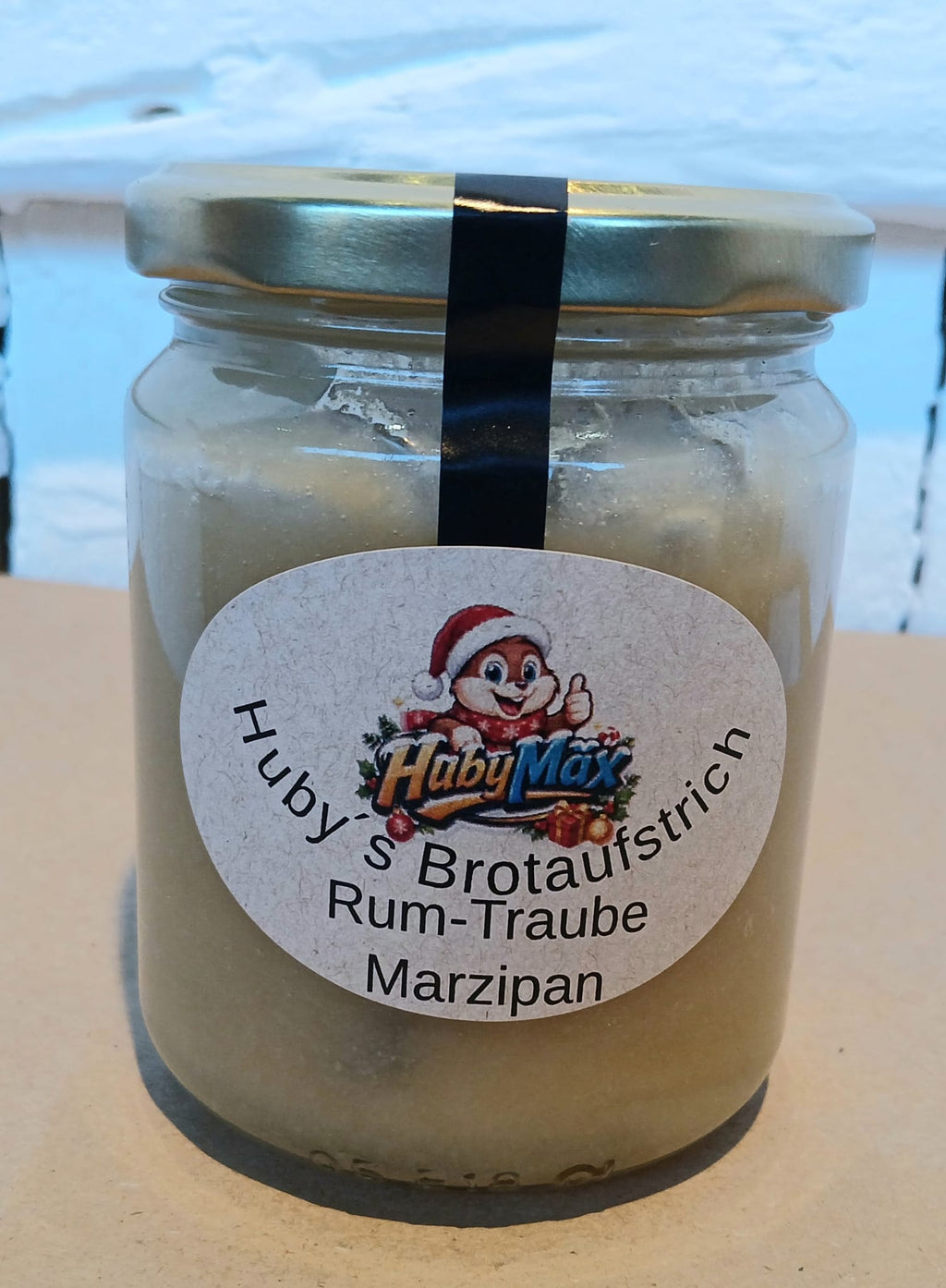 Rum-Traube Marzipan Aufstrich
