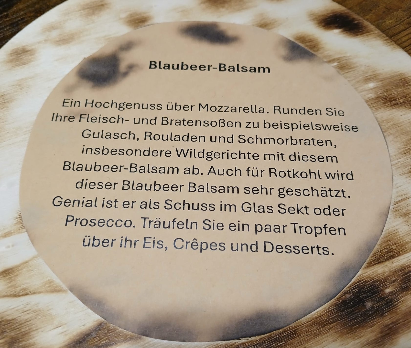 Blaubeerbalsam